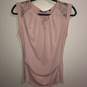 New York and Co. Pale Pink Top